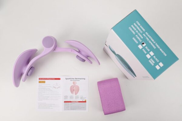 Thigh Trainer Hip Trainer Kegel Exerciser, Pelvic Floor Trainer, Kegel Trainer for Postpartum Rehabilitation, Trimmer Inner Thigh, Thigh Toner Workout - Image 8