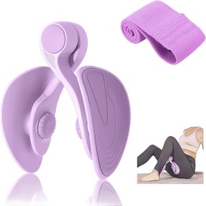 Thigh Trainer Hip Trainer Kegel Exerciser, Pelvic Floor Trainer, Kegel Trainer for Postpartum Rehabilitation, Trimmer Inner Thigh, Thigh Toner Workout