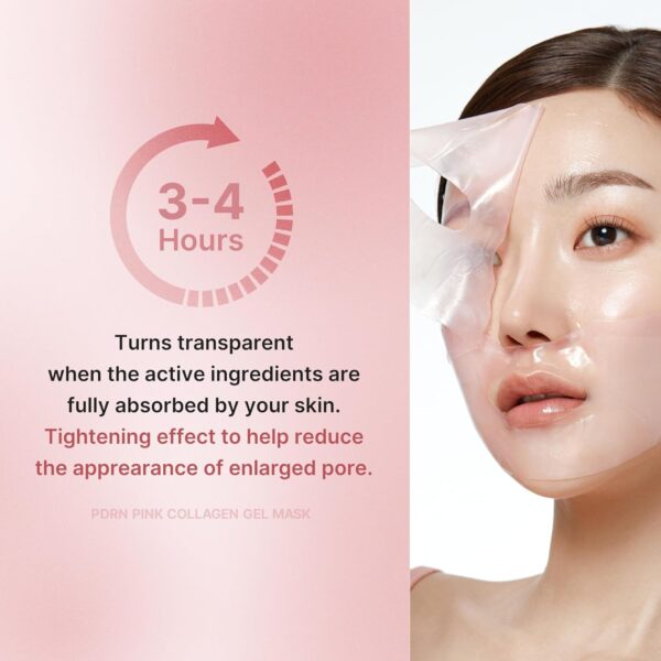 medicube Salmon DNA PDRN pink collagen jelly gel mask | overnight face mask for glass glow skin- elasticity, hydrating, firming and moisturizing | korean skincare, 28g, 4ea - Image 3