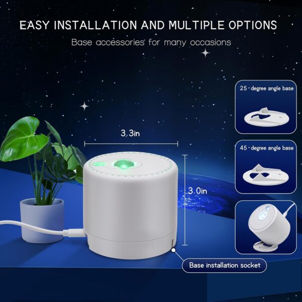 Galaxy Projector,Star Projector with Timer and Remote Control for Adults Bedroom Decoration, Party,Star Night Light - Image 4
