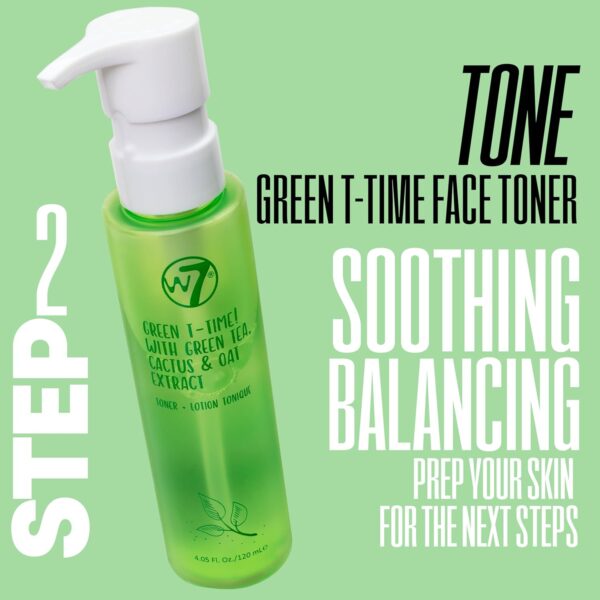 W7 Self Care Skincare Set | Face Cleanser, Toner, Serum, Moisturizer & Lip Mask | Complete Daily Face Routine | Full Size, Long Lasting Products to Use at Home - Image 3