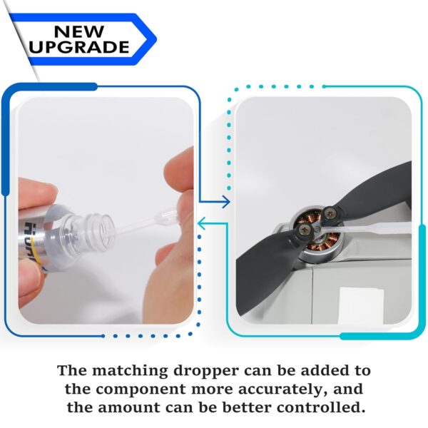Drone Dry Film Lubricant with PFPE 30ml Propeller Shafts Lube Anti Seize Reduces Friction Maintenance Accessories for Agricultural Drone UAV FPV Drive Shaft Motor Bearings Remote Control Toy RC Models - Image 7