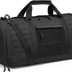 VEVOR 45L Tactical Traveling Pack, Military Pack with Shoe Compartment, Waterproof Tactical Traveling Pack for Men, Gym Workout Bag Gear Bag for Overnight, Basketball, Football, Fitness, Travel