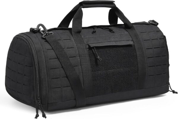 VEVOR 45L Tactical Traveling Pack, Military Pack with Shoe Compartment, Waterproof Tactical Traveling Pack for Men, Gym Workout Bag Gear Bag for Overnight, Basketball, Football, Fitness, Travel