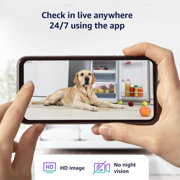 WiFi Smart Camera Charger - Remote View - 2.4G/5G WiFi - Premium HD 1080P - Best Mini Camera for Pets Nanny - Real Time Monitoring - Wide-Angle 160° - iOS Android - Image 4