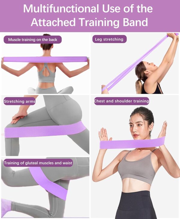 Thigh Trainer Hip Trainer Kegel Exerciser, Pelvic Floor Trainer, Kegel Trainer for Postpartum Rehabilitation, Trimmer Inner Thigh, Thigh Toner Workout - Image 5