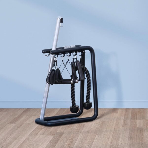 Gym Accessories Organizer, Home Gym Accessories Hanger, 10 Metal Hooks Heavy-Duty Gym Accessory Storage for Home Exercise and Fitness Gear - Image 2