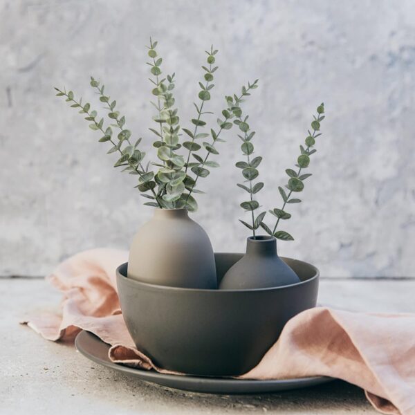 18pcs Eucalyptus Stems Artificial Eucalyptus Leaves Stems Artificial Fake Flowers for Home Office Flowers Bouquet Centerpiece Wedding Decoration Christmas Decor 2025 - Image 4