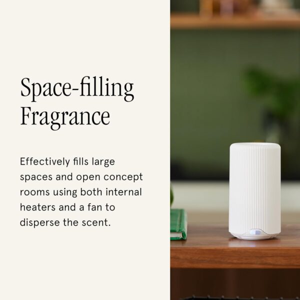 Pura Plus - Smart Fragrance Diffuser for Large Spaces - Automatic Fragrance Vial Detection - Wi-Fi Smart Diffuser for Luxury Home Scenting - White - Image 3