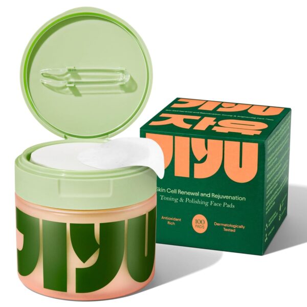 Toning Polish Pads - Korean Skincare for Dark Spots, Wrinkles & Dull Skin - Hydrating Facial Treatment with Snail Mucin, Niacinamide, Peptides & Centella - 100 Count - Image 2