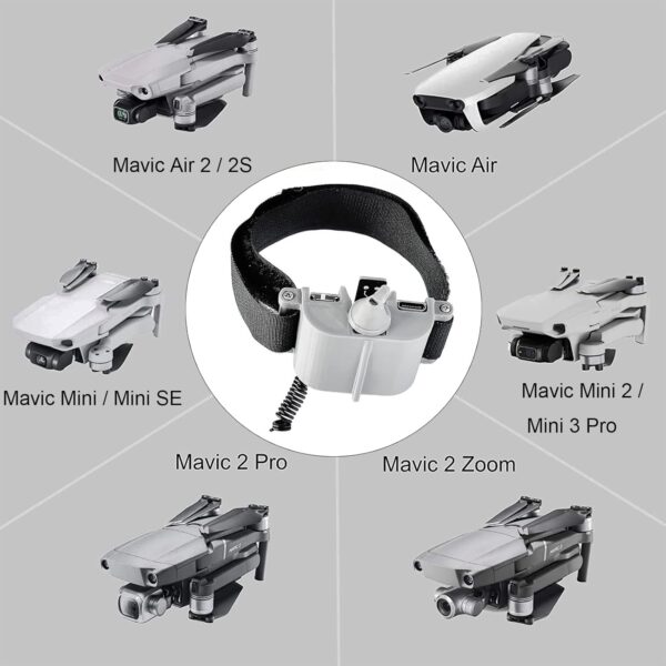 Universal Drone Airdrop System, Release Device, Payload Clip, Airdropper, Fish Bait Delivery Device , Drone Accessories, Compatible with DJI Mavic Mini 4 Pro, Mini 3, Mini 2, Air 2, Air 2S, Air 3, Mavic 3, Mavic 2, Spark (Airdrop Device) - Image 2