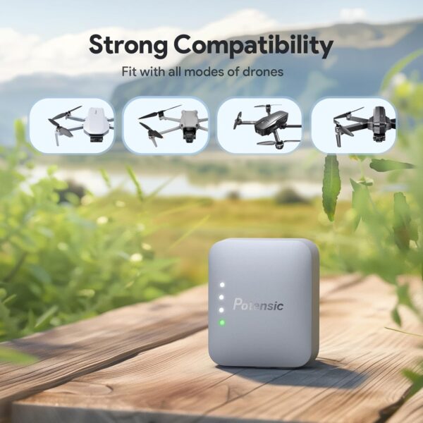 Potensic FAA Compliant Remote Identification Broadcast Module for Drone, Remote ID Broadcast Module Spare Parts for GPS Drones with Camera Comply with FAA Regulation IP54 Protect Long Battery Life - Image 3