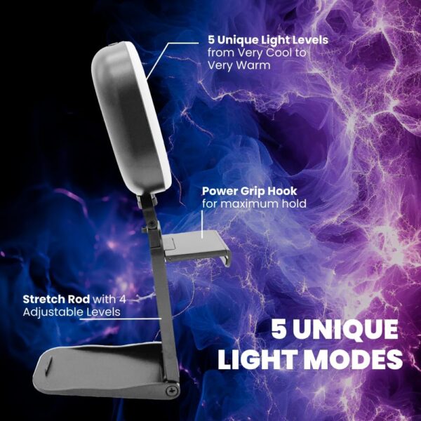 Live Streaming Kit- Perfect for Streaming Video Games on Twitch, YouTube, Podcasts and Working from Home. includes 1920x1080p Webcam, Professional USB Microphone, and One LED Multi-Color Light - Image 7