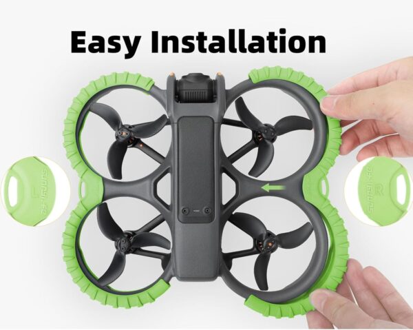 Avata 2 Propeller Guard Protector, Anti-Collision Prop Bumper Silicone Protective Cover Ring for DJI Avata 2 Accessories - Image 6