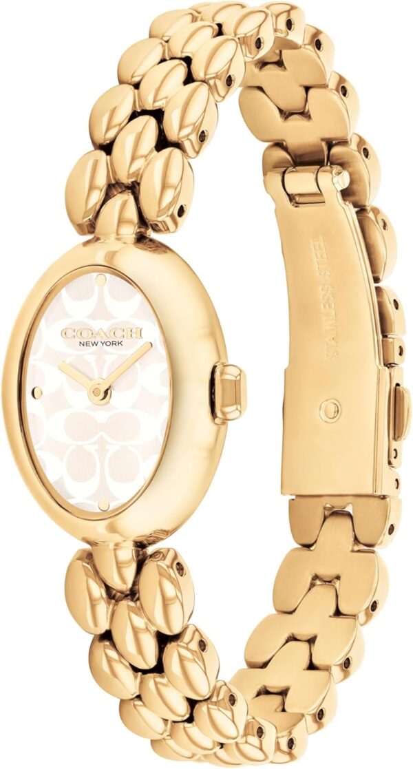 Coach Sammy Women's - 2H Quartz Watch - Stainless Steel Bracelet - Water Resistant up to 3ATM/30 Meters - Gift for Her - Modern Design - Perfect for Everyday Wear - 22.5mm - Image 2