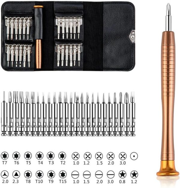 DJI Repair Screwdrivers Tool Set for Mavic 2/2S Phantom 3/4 Pro Mavic Mini 2/SE/Mini 3 Pro Spark Avata Drone and Other Electronics Devices - Universal Screwdriver 25 In 1