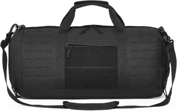 VEVOR 45L Tactical Traveling Pack, Military Pack with Shoe Compartment, Waterproof Tactical Traveling Pack for Men, Gym Workout Bag Gear Bag for Overnight, Basketball, Football, Fitness, Travel - Image 9