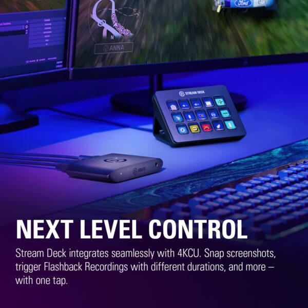 Elgato HD60 X - Stream and Record in 1080p60 HDR10 or 4K30 with Ultra-low Latency on PS5|Pro, PS4|Pro, Xbox Series X/S, Xbox One X|S, Nintendo Switch 2, in OBS and More, Works with PC and Mac - Image 9