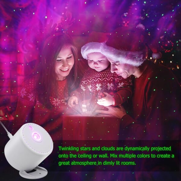 Galaxy Projector,Star Projector with Timer and Remote Control for Adults Bedroom Decoration, Party,Star Night Light - Image 6