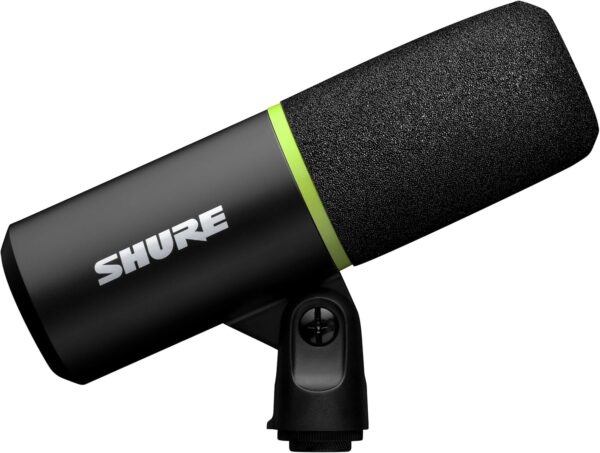 Shure MV6 Gaming Microphone, Dynamic USB PC Mic for Video Games & Streaming - Desktop Stand, Background Noise Cancellation, Tap-to-Mute & 3.5mm Output for Real-Time Headphone Monitoring - Image 8