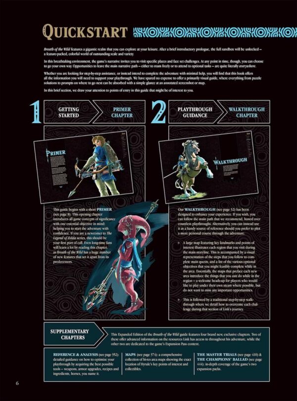 The Legend of Zelda: Breath of the Wild The Complete Official Guide: -Expanded Edition - Image 3