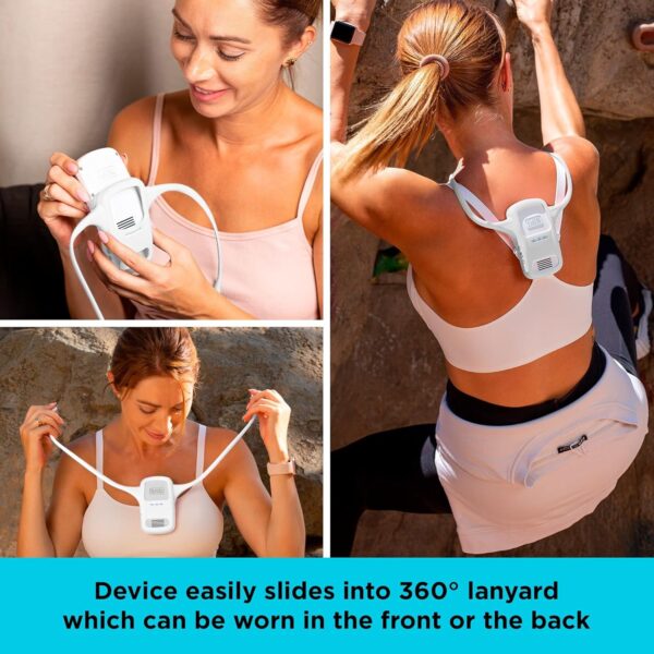 BLACK+DECKER Comfortpak, Wearable Cooling and Heating Device, Cloud White (BCWCC101-10) - Image 6