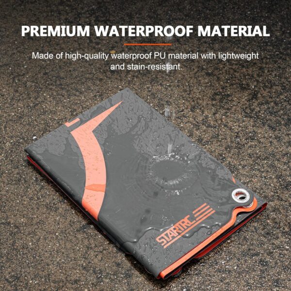 STARTRC Drone Landing Pad Pro, Universal Waterproof Portable Fast-Foldable Helipad for DJI Neo/Mini 4 Pro/Mini 4K/Holy Stone/RC Quadcopters (22-inch/55cm) - Image 5