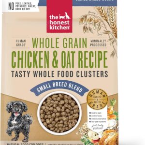 The Honest Kitchen Whole Food Clusters Small Breed Whole Grain Chicken Dry Dog Food, 1 lb Trial Pouch