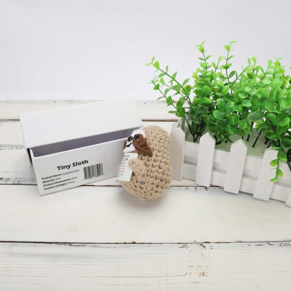 MBL Inspirational Birthday Gifts for Women - Little Reminders Emotional Cheer Support Small Funny Cute Duck Pickle Potato Nuggets Knitted Sloth for Her Him Men Friend Coworker Student Graduation - Image 5