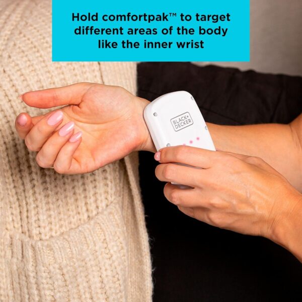 BLACK+DECKER Comfortpak, Wearable Cooling and Heating Device, Cloud White (BCWCC101-10) - Image 7