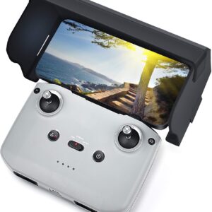 STARTRC Sun Hood Sunshade for DJI Neo/Mini 4k/Air 3S/Mini 2 SE/Mini 3/Mini 3 Pro/Mini 2/ Air 3/Mavic 3 Classic Controller Accessories for 4.4-7.1inch Smartphone Screen