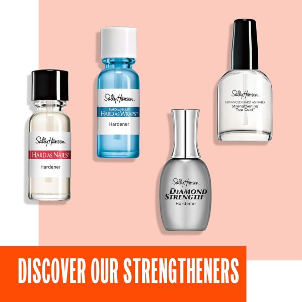 Sally Hansen Hard As Nails®, Natural Tint, Nail Strengthener, Nail Protectant - Image 6
