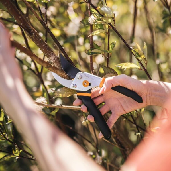 Fiskars Bypass Pruning Shears, 5/8-Inch Cut Capacity Garden Clippers, Gardening Scissors with Sharp, Rust Resistant Steel Blade - Image 11