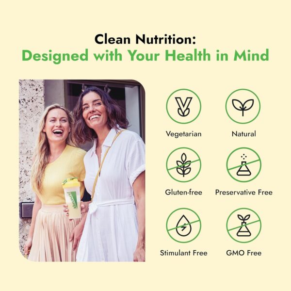 Almased Vanilla Meal Replacement Shake - Low-Glycemic High Plant Base Protein Powder- Nutritional Weight Health Support Supplement - Vanilla Flavor - 17.6 oz (1.1 Pound (1 Pack)) - Image 7