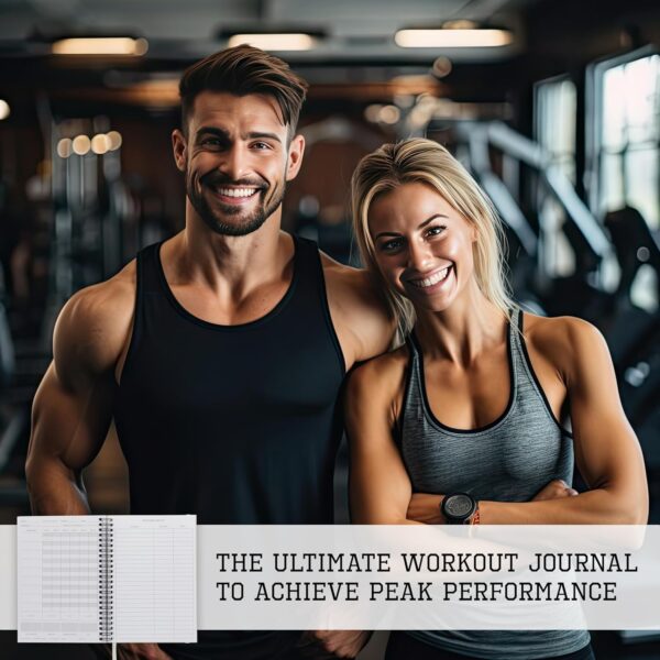 The Ultimate Fitness Journal for Tracking and Crushing Your Gym Goals - Detailed Workout Planner & Log Book For Men and Women - Great Gym Accessories With Calendar, Nutrition & Progress Tracker - Image 5