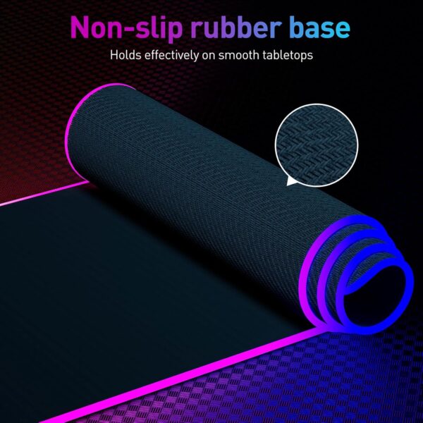 RGB Mousepad Led Mouse Pad, Large Mouse Pad,Led and Big Mouse mat - Image 6