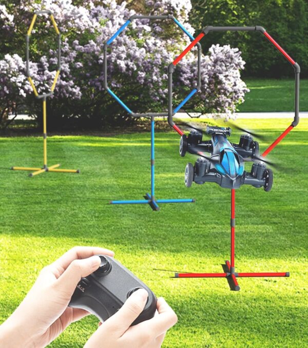 Galvanox Drone Obstacle Course Kit, Includes 3 Easy to Build Hoop Sizes, Perfect for Competition RC FPV Racing of drones or model aircraft. - Game Loop Gate Set - Image 5