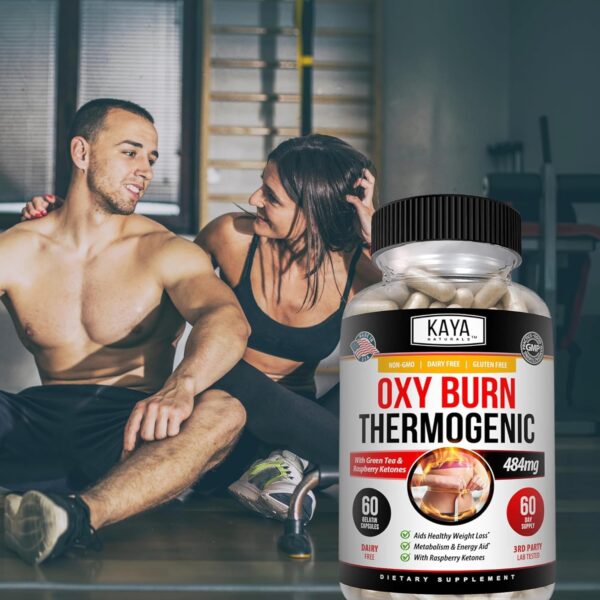Kaya Naturals Supreme Fat Burner - Weight Loss Pills Women & Men - Appetite Suppressant Supplement - Powerful Thermogenic Diet Pills - Natural Energy Boost Oxy Burn 60 Count - Image 7