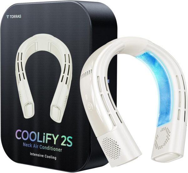 TORRAS COOLIFY 2S Wearable Air Conditioner,White