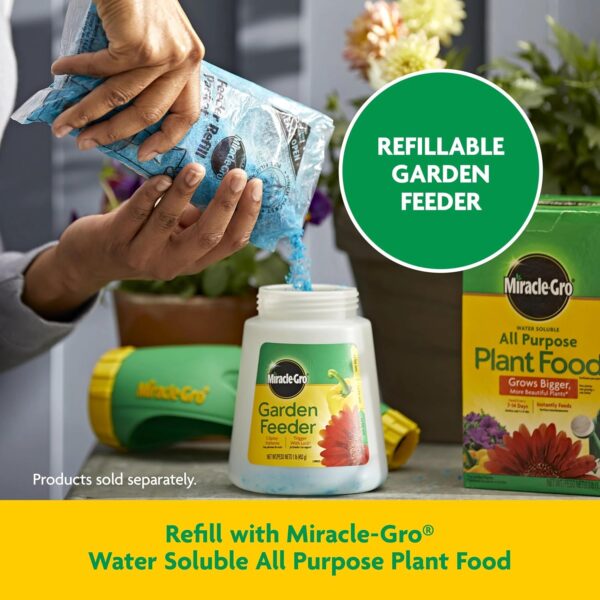Miracle-Gro Garden Feeder with Water Soluble All Purpose Plant Food, Hose-end Feeder for Outdoor Plants, 1 lb. - Image 9