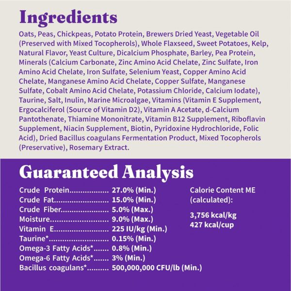 Halo Holistic Vegan Dog Food, Plant-Based Recipe with Kelp, Dry Dog Food, Complete Digestive Health, Kibble for Adult Dogs, 3.5 lb Bag - Image 9