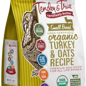 Tender & True Small Breed Organic Turkey & Oats