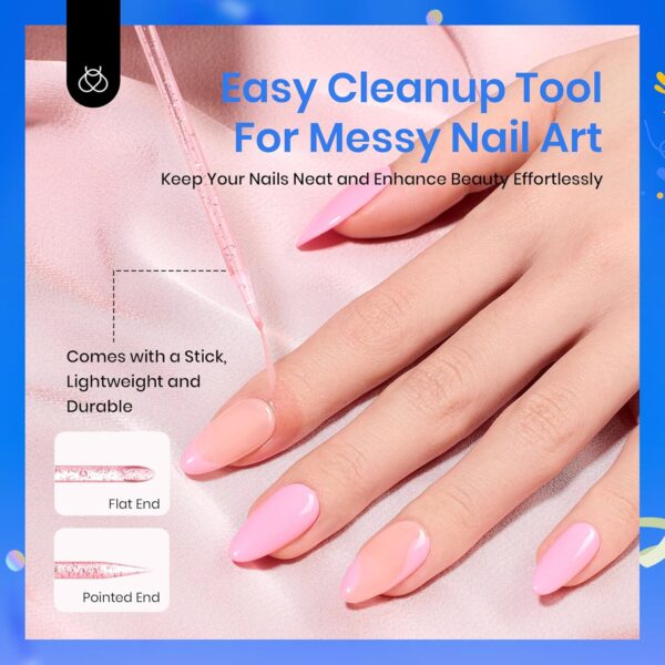 Beetles Liquid Latex for Nail 15ml - Peel off Nail Polish Cuticle Guard with Plastic Nail Care Stick Nails Design Air-Dry Liquid Latex Barrier for Protector Fingers - Image 4