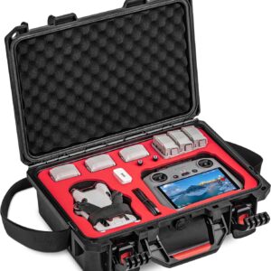 STARTRC Mini 4 Pro Case Waterproof Hard Carrying Case for DJI Mini 3 Pro/Mini 3 Accessories,Travel Case for DJI Mini 4 Pro Fly More Combo (RC2/RC/N1/N2 Controller)